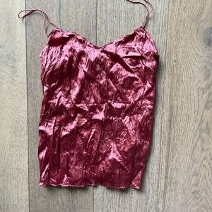Real silk chic top